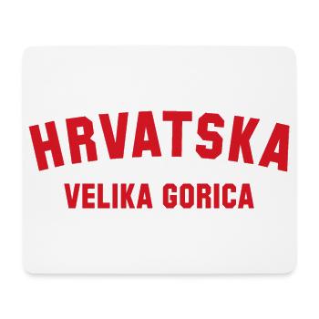 VELIKA GORICA Hrvatska Serbien - Mousepad (Querformat) - Weiß - Vorne