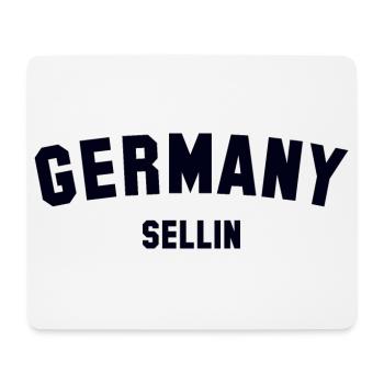 SELLIN Allemagne - Tapis de souris (format paysage) - blanc - Devant