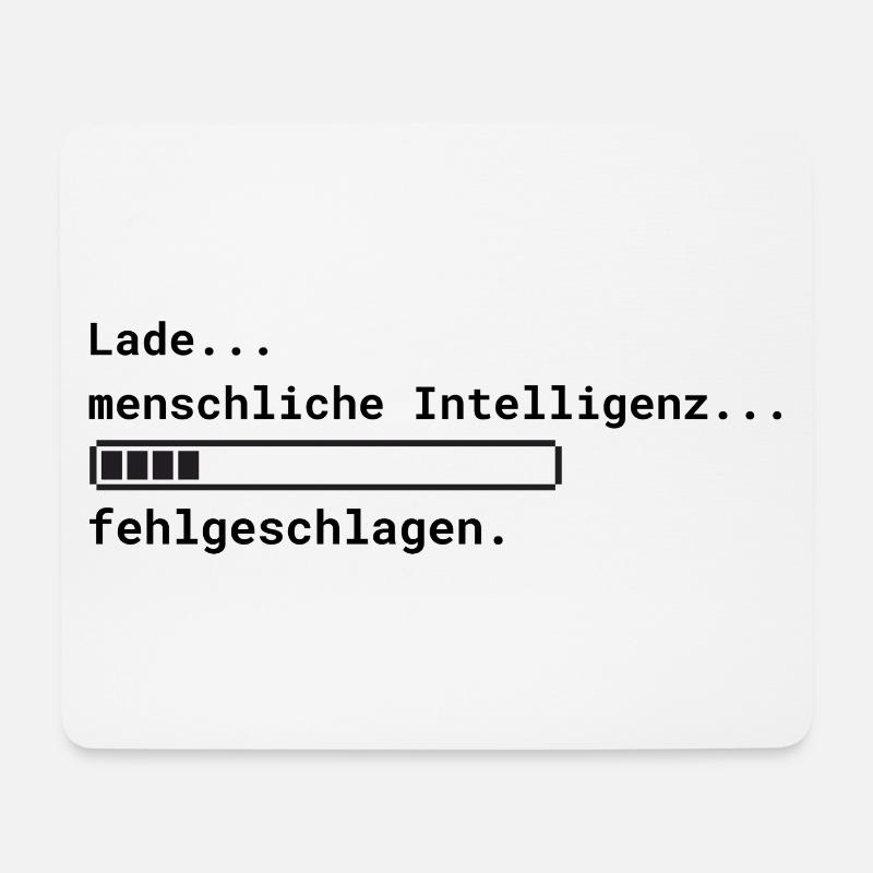 Lade Intelligenz - Mousepad (Querformat) - Weiß