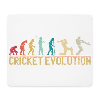 Conception sur le thème de Cricket Evolution - Tapis de souris (format paysage) - blanc - Devant