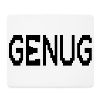 Mindfulness enough - Mouse Pad (horizontal) - white - Front