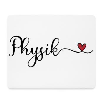 Physics - Mouse Pad (horizontal) - white - Front