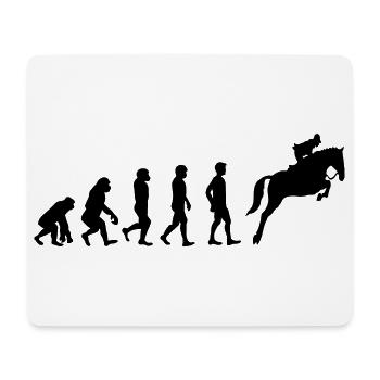 Reiter Evolution - Mousepad (Querformat) - Weiß - Vorne