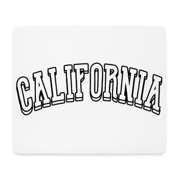california shirt - Mousepad (Querformat) - Weiß - Vorne
