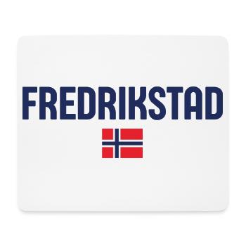 Lebendiges Fredrikstad-Design - Mousepad (Querformat) - Weiß - Vorne