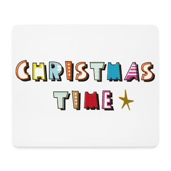 Christmas Time - Mousepad (Querformat) - Weiß - Vorne