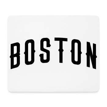 Boston - Mousepad (Querformat) - Weiß - Vorne