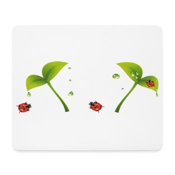 Ladybird - Mouse Pad (horizontal) - white - Front