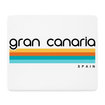 Gran Canaria - Espagne - Espagne - Espagne - Îles Canaries - Tapis de souris (format paysage) - blanc - Devant