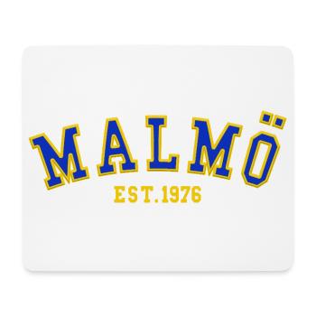 Malmö Est. 1976 - Mouse Pad (horizontal) - white - Front