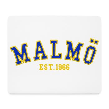 Malmö Est. 1966 - Mouse Pad (horizontal) - white - Front