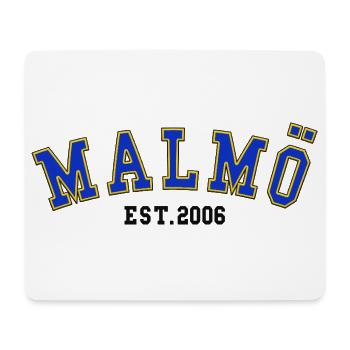 Malmö Est. 2006 - Mouse Pad (horizontal) - white - Front