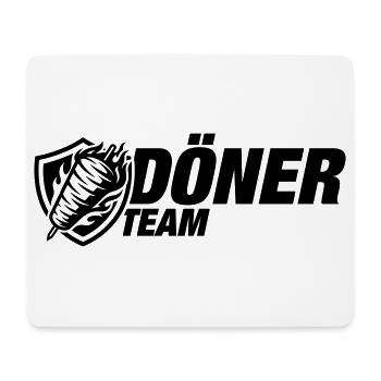Döner Team - Mousepad (Querformat) - Weiß - Vorne