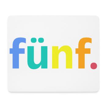 5. Geburtstag Junge Fünf 5 Jahre Jubiläum  - Mousepad (Querformat) - Weiß - Vorne