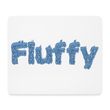 Fluffy - Mousepad (Querformat) - Weiß - Vorne