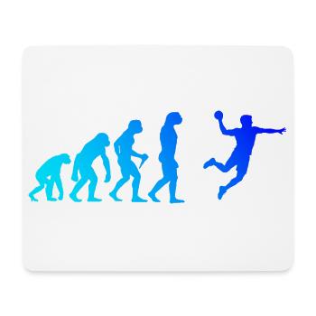 Geschenkidee für den Kreisläufer mit Handballspiel - Mousepad (Querformat) - Weiß - Vorne