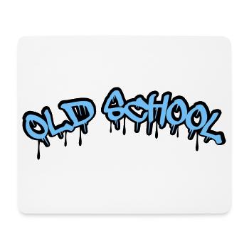 Old School Graffiti Stil - Mousepad (Querformat) - Weiß - Vorne