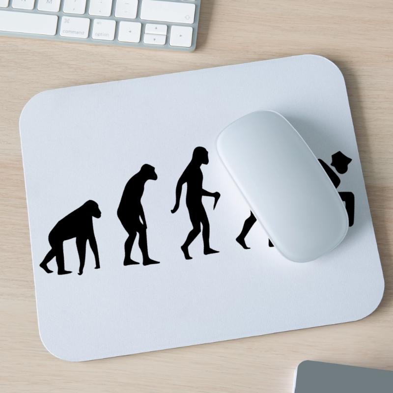 Evolution Rollstuhl. Die Rollstuhl-Evolution * Mousepad (Querformat)