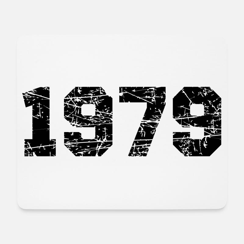 1979 - Mousepad (Querformat) - Weiß