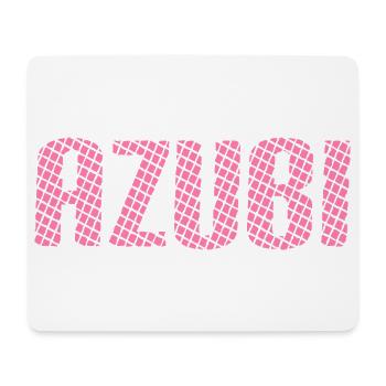 Azubi Tshirt 6 23 rosa - Mousepad (Querformat) - Weiß - Vorne