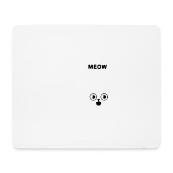 Miau Chef Katze - Mousepad (Querformat) - Weiß - Vorne
