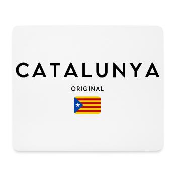 Catalan pride, minimalist elegant design - Mouse Pad (horizontal) - white - Front