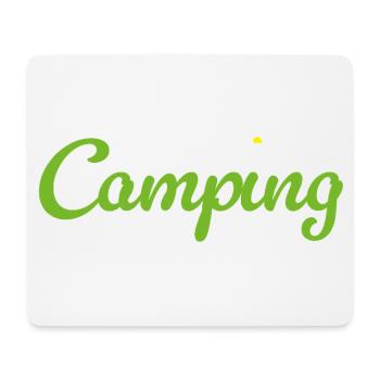 Camping Flower Camper Quotes Hobby Summer Van Life - Mouse Pad (horizontal) - white - Front