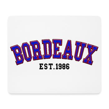 Bordeaux Est. 1986 - Mouse Pad (horizontal) - white - Front