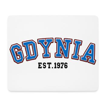 Gdynia Fondée en 1976 - Tapis de souris (format paysage) - blanc - Devant
