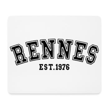 Rennes Est. 1976 - Mouse Pad (horizontal) - white - Front