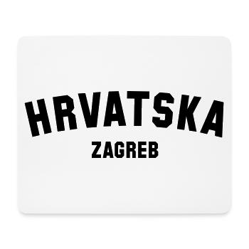 ZAGREB Hrvatska - Croatie - Croatie - Tapis de souris (format paysage) - blanc - Devant
