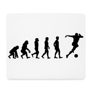 Evolution soccer - Tapis de souris (format paysage) - blanc - Devant
