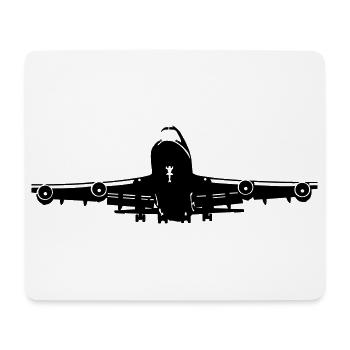-747 - Mouse Pad (horizontal) - white - Front