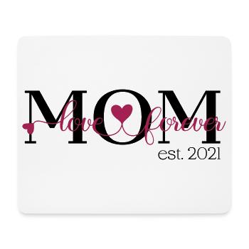Mom - Mousepad (Querformat) - Weiß - Vorne