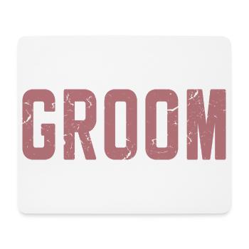Bräutigam Cool Matching Paar Hochzeitsfeier Hochzeit - Mousepad (Querformat) - Weiß - Vorne