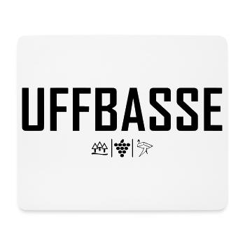 Uffbasse - Mousepad (Querformat) - Weiß - Vorne