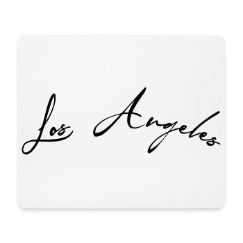Los Angeles LA - Mouse Pad (horizontal) - white - Front