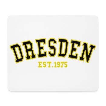 Dresden Est. 1975 - Mouse Pad (horizontal) - white - Front