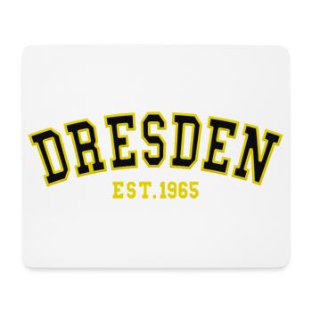Dresde Est. 1965 - Tapis de souris (format paysage) - blanc - Devant