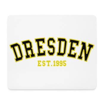 Dresden Est. 1995 - Mousepad (Querformat) - Weiß - Vorne
