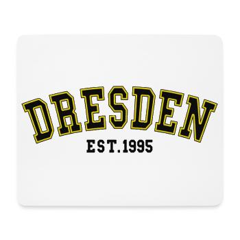 Dresden Est. 1995 - Mousepad (Querformat) - Weiß - Vorne
