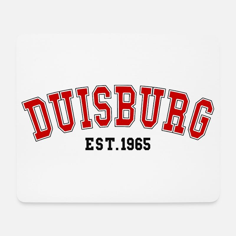 Duisburg Est. 1965 - Mousepad (Querformat) - Weiß