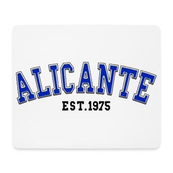 Alicante gegründet 1975 - Mousepad (Querformat) - Weiß - Vorne
