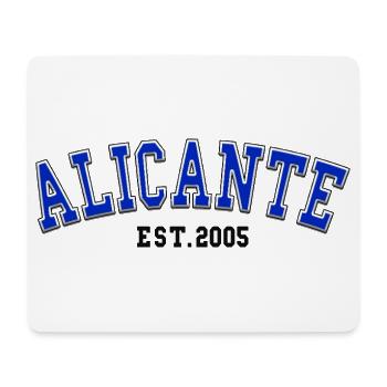 Alicante gegründet 2005 - Mousepad (Querformat) - Weiß - Vorne