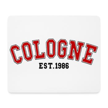 Köln gegründet 1986 - Mousepad (Querformat) - Weiß - Vorne