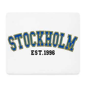 Stockholm gegründet 1996 - Mousepad (Querformat) - Weiß - Vorne