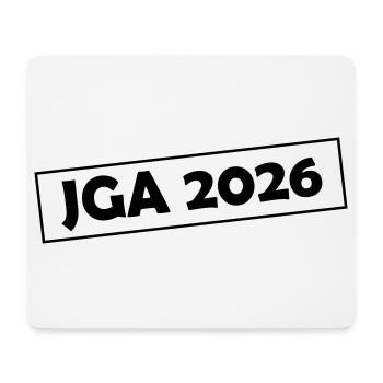 JGA 2026 - Tapis de souris (format paysage) - blanc - Devant