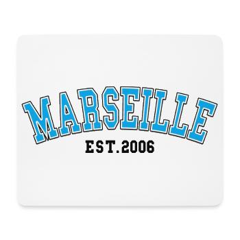 Marseille Fondé en 2006 - Tapis de souris (format paysage) - blanc - Devant