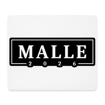 Malle 2026 Mallorca Holidays - Mouse Pad (horizontal) - white - Front