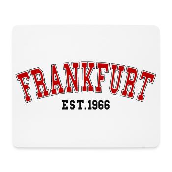 Frankfurt gegründet 1966 - Mousepad (Querformat) - Weiß - Vorne